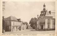 17 Charente Maritime / CPA FRANCE 17 "Jonzac, caisse d'Epargne, café Hôtel de la Promenade" / CE / BANQUE