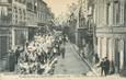 CPA FRANCE 61 "Souvenir des Fêtes de Carrouges, 1908, rue du Chapitre"