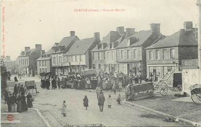 CPA FRANCE 61 "Ceaucé, Place du Marché"