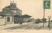 61 Orne  CPA FRANCE 61 "Mortagne, la gare" / TRAIN