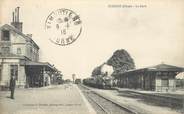 61 Orne  CPA  FRANCE 61 "Surdon, la gare" / TRAIN