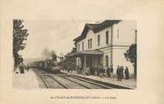 38 Isere  CPA  FRANCE 38 "Le Péage de Roussillon, la gare" / TRAIN