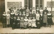 38 Isere CARTE PHOTO  FRANCE 38 "Izeaux, Enfants, photo de classe 1910"
