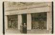 CARTE PHOTO FRANCE 38 "Izeaux, magasin de chaussures"