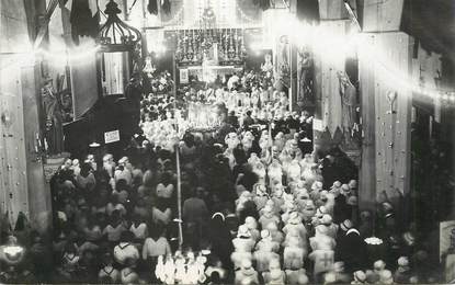   CARTE PHOTO  FRANCE 38 "Crémieu, 1932, congrès eucharistique"