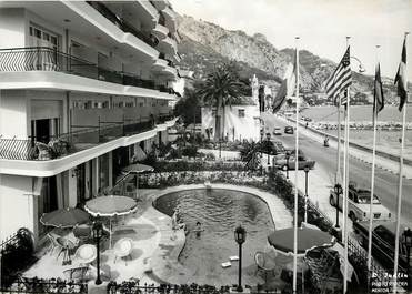 CPSM FRANCE 06 "Menton, Hotel Napoléon, Quai Laurent"