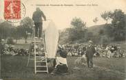 38 Isere CPA FRANCE 38 "Colonies de vacances du Serverin, gonflement d'un ballon"