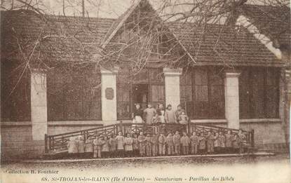 / CPA FRANCE 17 "Saint Trojan Les Bains, Ile d'Oléron, sanatorium"