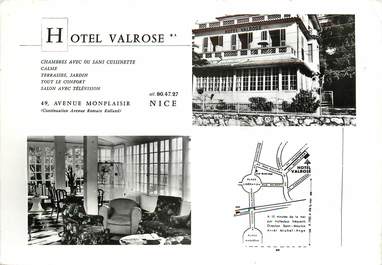 CPSM FRANCE 06 "Nice, Hotel Valrose, 49 avenue Monplaisir"