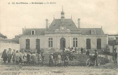 / CPA FRANCE 17 "Ile d'Oléron, Saint Georges, la mairie"