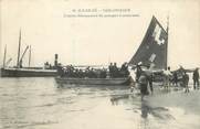 17 Charente Maritime / CPA FRANCE 17 "Ile de Ré, Sablanceaux, l'ancien débarquement des passagers à marée basse"