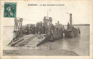 17 Charente Maritime / CPA FRANCE 17 "Marennes, le bac traversant la Seudre"