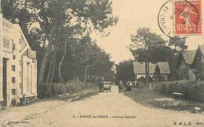 / CPA FRANCE 17 "Ronce Les Bains, avenue Gabriel"