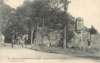 / CPA FRANCE 17 "Environs de Rochefort sur Mer, les fortifications de Brouage"