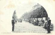 17 Charente Maritime / CPA FRANCE 17 "Rochefort sur Mer, le marché, rue de l'arsenal"