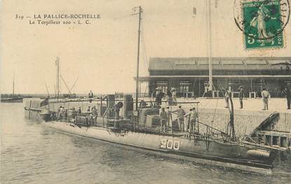 / CPA FRANCE 17 "La Pallice Rochelle, le torpilleur 200" / BATEAU