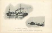 17 Charente Maritime / CPA FRANCE 17 "La Pallice Rochelle, le friand, croiseur cuirassé et torpilleur"