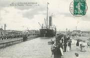 17 Charente Maritime / CPA FRANCE 17 "La Pallice Rochelle, sortie du paquebot Orcoma"