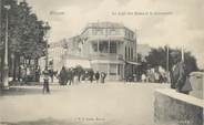 17 Charente Maritime / CPA FRANCE 17 "Royan, le café des bains et le Decauville "