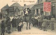 80 Somme CPA FRANCE 80 "Cayeux sur Mer, une annonce rue du Commerce" / TAMBOUR DE VILLE