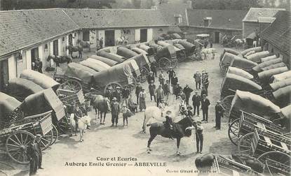 CPA FRANCE 80 "Abbeville, Auberge Emile Grenier, les Ecuries"