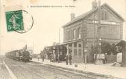 80 Somme CPA FRANCE 80 "Beuvraignes, la gare" / TRAIN