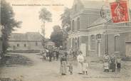 80 Somme  CPA FRANCE 80 "Foucaucourt hors Nesle, Mairie Ecole"