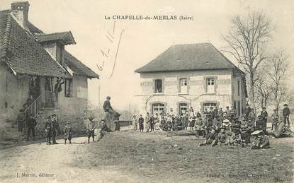 CPA FRANCE 38 "La Chapelle de Merlas"