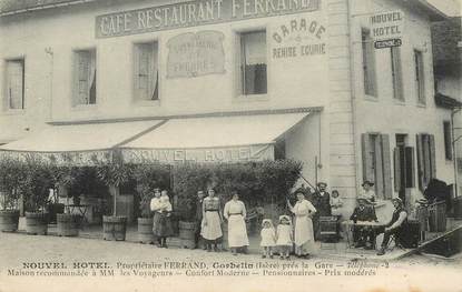 CPA FRANCE 38 "Corbelin, Nouvel Hotel, Pr. Ferrand"