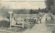 38 Isere CPA  FRANCE  38 "Env. de Morestel, Etang de Prailles, chantier de l'Etablissement de pisciculture"