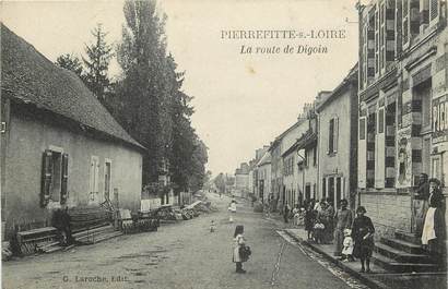 CPA FRANCE 03 "Pierrefitte sur Loire, la route de Digoin"