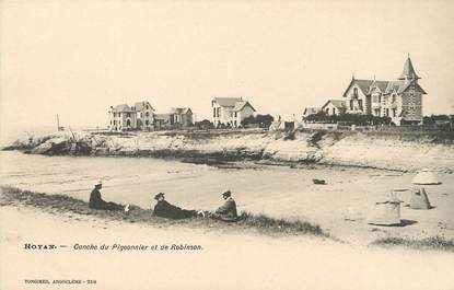 / CPA FRANCE 17 "Royan, conche du pigeonnier et de Robinson"