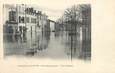 / CPA FRANCE 17 "Saintes, place Bassompierre" / INONDATION