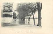 17 Charente Maritime / CPA FRANCE 17 "Saintes, quai Reverseaux" /  INONDATION