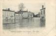 / CPA FRANCE 17 "Saintes, rue de l'Ormeau" / INONDATION