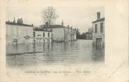 17 Charente Maritime / CPA FRANCE 17 "Saintes, rue de l'Ormeau" / INONDATION