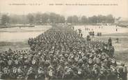 76 Seine Maritime CPA FRANCE 76 "Rouen, revue du 39e Régiment d'Infanterie au Champ de Mars"