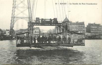 CPA FRANCE 76 "Rouen, La Nacelle du Pont transbordeur"