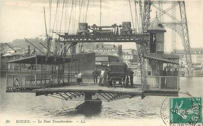 CPA FRANCE 76 "Rouen, Le Pont Transbordeur"