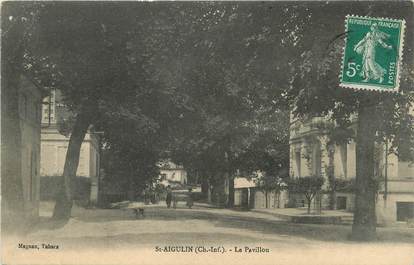 / CPA FRANCE 17 "Saint Aigulin, le pavillon"