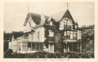 / CPA FRANCE 17 "Saint Palais sur Mer, villa Les Sapins"