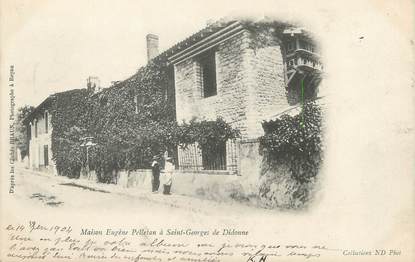 / CPA FRANCE 17 "Saint Georges de Didonne, maison Eugène Pelletan"