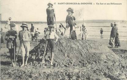 / CPA FRANCE 17 "Saint Georges de Didonne, un fort et ses défenseurs"