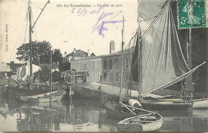 / CPA FRANCE 17 "La Tremblade, un coin du port"