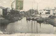 17 Charente Maritime / CPA FRANCE 17 "La Tremblade, le port"