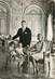 CPSM MONACO "le Prince Rainier III, la Princesse Grace, le Prince Albert et la Princesse Caroline"