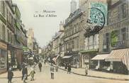 03 Allier CPA FRANCE 03 "Moulins, la Rue d'Allier"