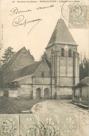 CPA FRANCE 27 "Nonancourt, Eglise Saint Lubin"