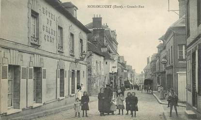 CPA FRANCE 27 "Nonancourt, la grande rue"