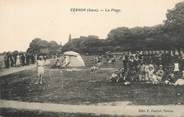 27 Eure  CPA FRANCE 27 "Vernon, la plage"